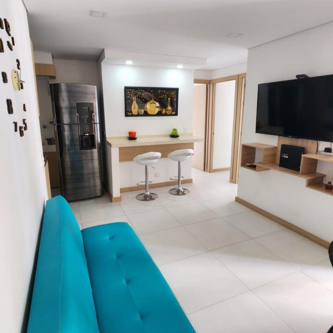 De Lujo, Amoblado En Apartamento Cartagena
